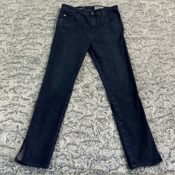 AG Adriano Goldschmied x Anthropologie The High Rise Straight Leg Ankle Size 30R - Picture 1 of 7